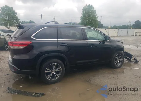 2018 Toyota Highlander Le from USA, damaged, VIN 5TDBZRFH7JS852053